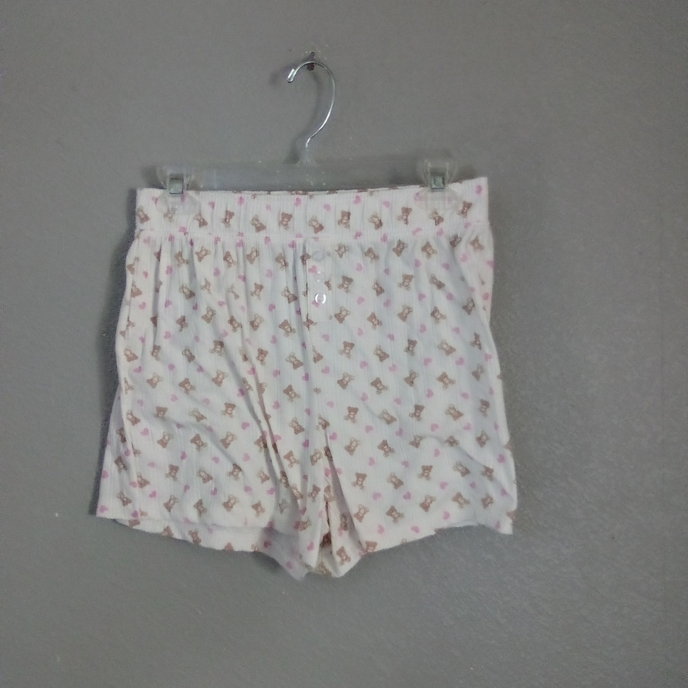 Women's Pink Patterned Shorts ( Box X )
